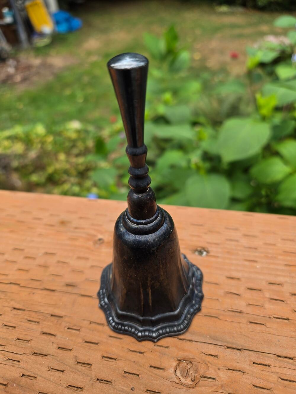Vintage 1978 Avon Hudson Manor Collection Silverplated Hostess Hand Bell Dinner
